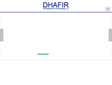 Tablet Screenshot of dhafirdc.com